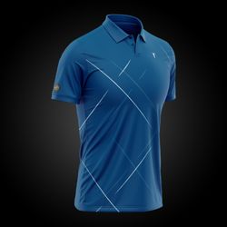 GOLF POLO "SCOTTISH" BLUE