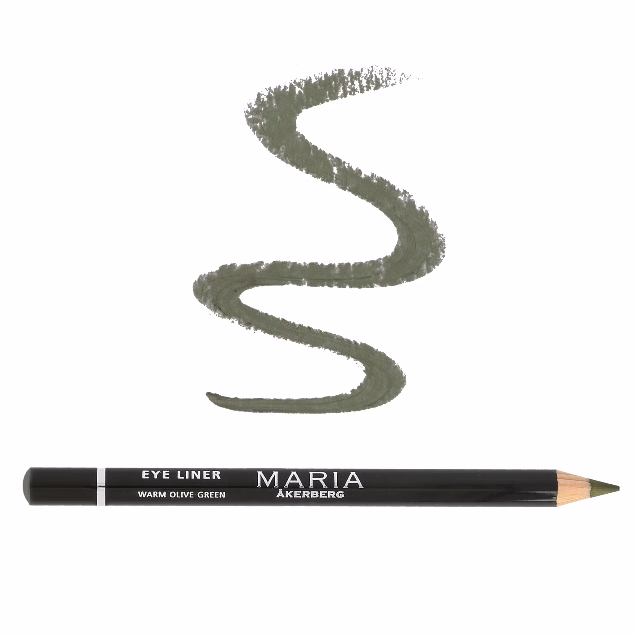 Eyeliner warm olive green