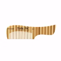 Bamboo Kam Fintandad Med Handtag