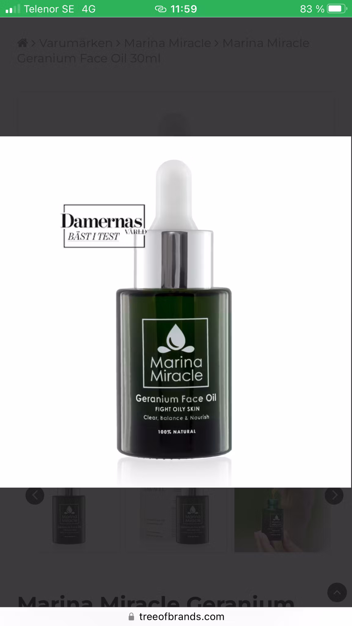 Geranium Face Oil