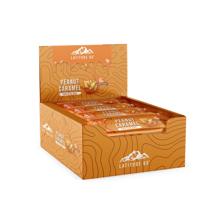 Latitude 65 Proteinbar Peanut/Caramel 12 st