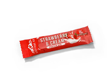 Latitude 65 Proteinbar Strawberry & Cream 12 st