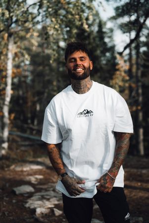 LATITUDE 65 OVERSIZED T-SHIRT - VIT