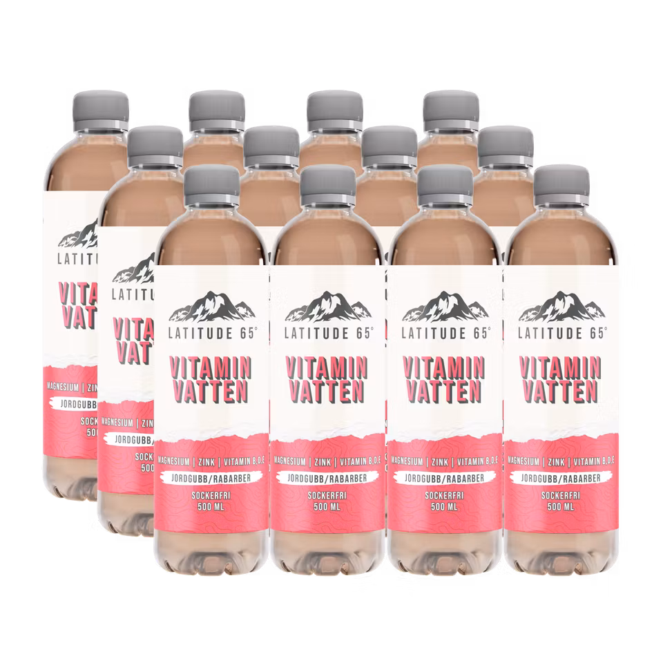Vitamin Jordgubb/Rabarber 12 st