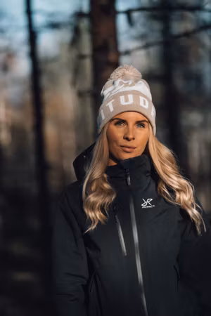LATITUDE 65 - HOCKEY BEANIE - BEIGE