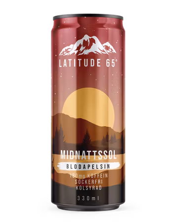 Midnattssol 24 st - Blodapelsin