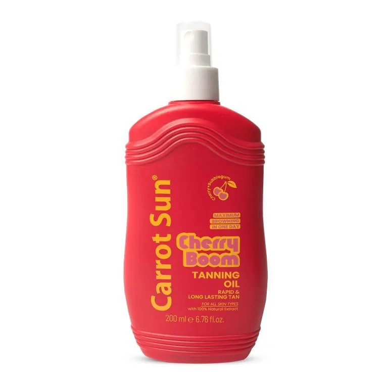 Carrot Sun Cherry Boom tanning oil (olja)