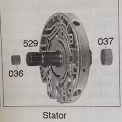 TH700 Bushing front stator (12,44 mm)