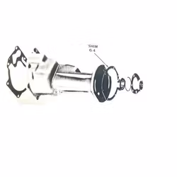 Dynaflow Torqueball shim 0.40 mm