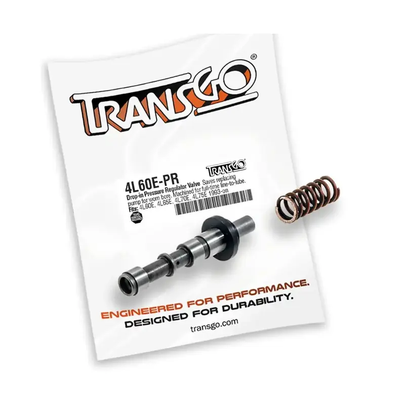 4L60E Transgo pressure regulator valve Drop-in