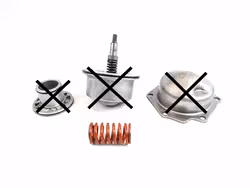 TH400 Spring rear servo