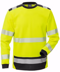 Fristads LÄ T-Shirt Varselgul/Svart