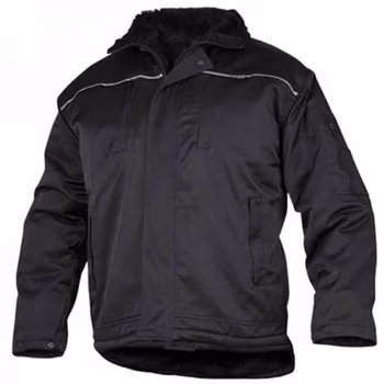 TS Dubbelfodrad Vinterjacka Svart