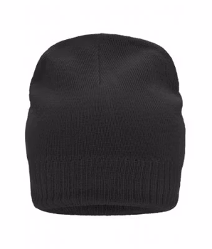 Mössa Beanie med Fleece Svart