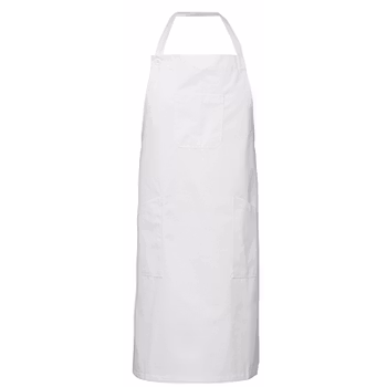 318 Bröstförkläde Vit