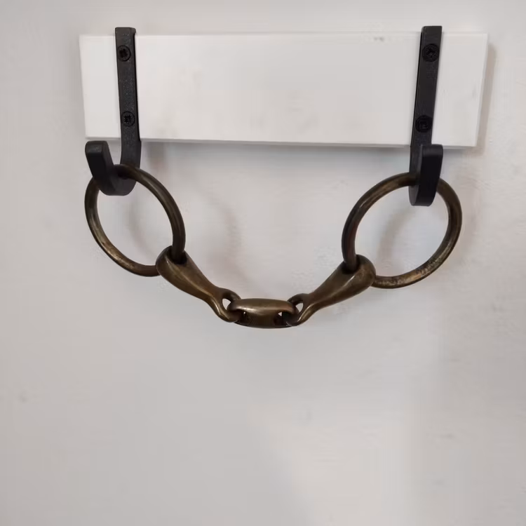 Tredelat mässingsbett 10 cm