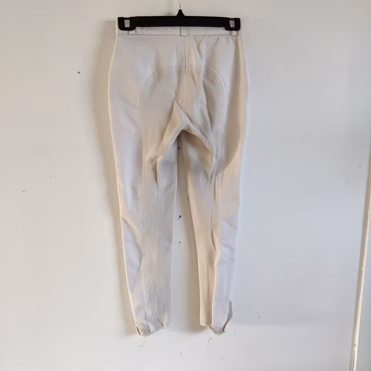 Vita helskodda ridbyxor JACSON strl 160