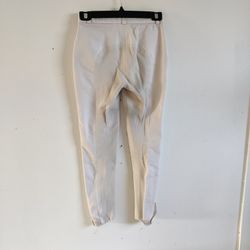 Vita helskodda ridbyxor JACSON strl 160