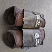 Svarta strykkappor Equi-Guard FULL
