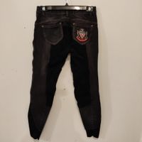Svarta helskodda ridjeans Domino strl 38