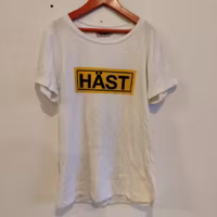 Vit T-shirt strl S CRW