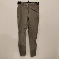 Gröna helskodda ridbyxor med grip strl 36  CRW