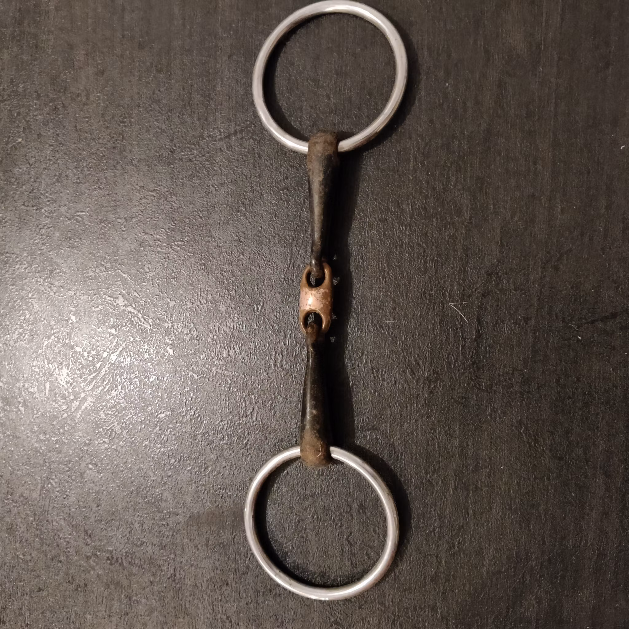 Tredelat bett sötmalm/koppar 14 cm