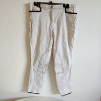 Vita tygskodda ridbyxor strl 46 JACSON