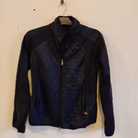 Blå tunn fleecefodrad jacka JH Collection Medium