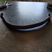 Brunt pannband PONNY