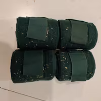 4 gröna fleecelindor