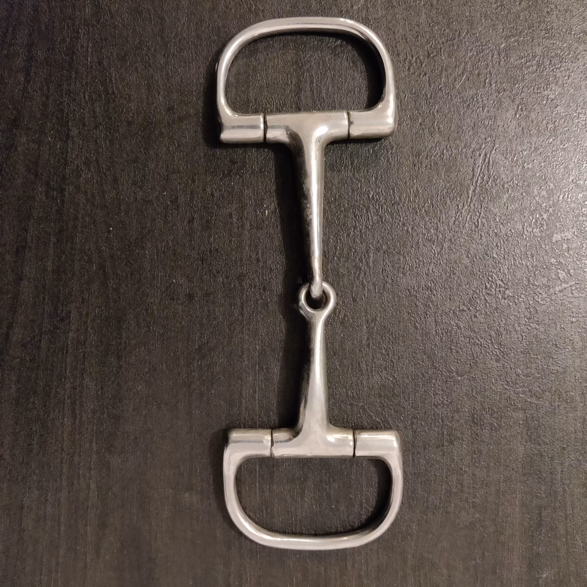 Ledat tränsbett med D-ringar 13 cm