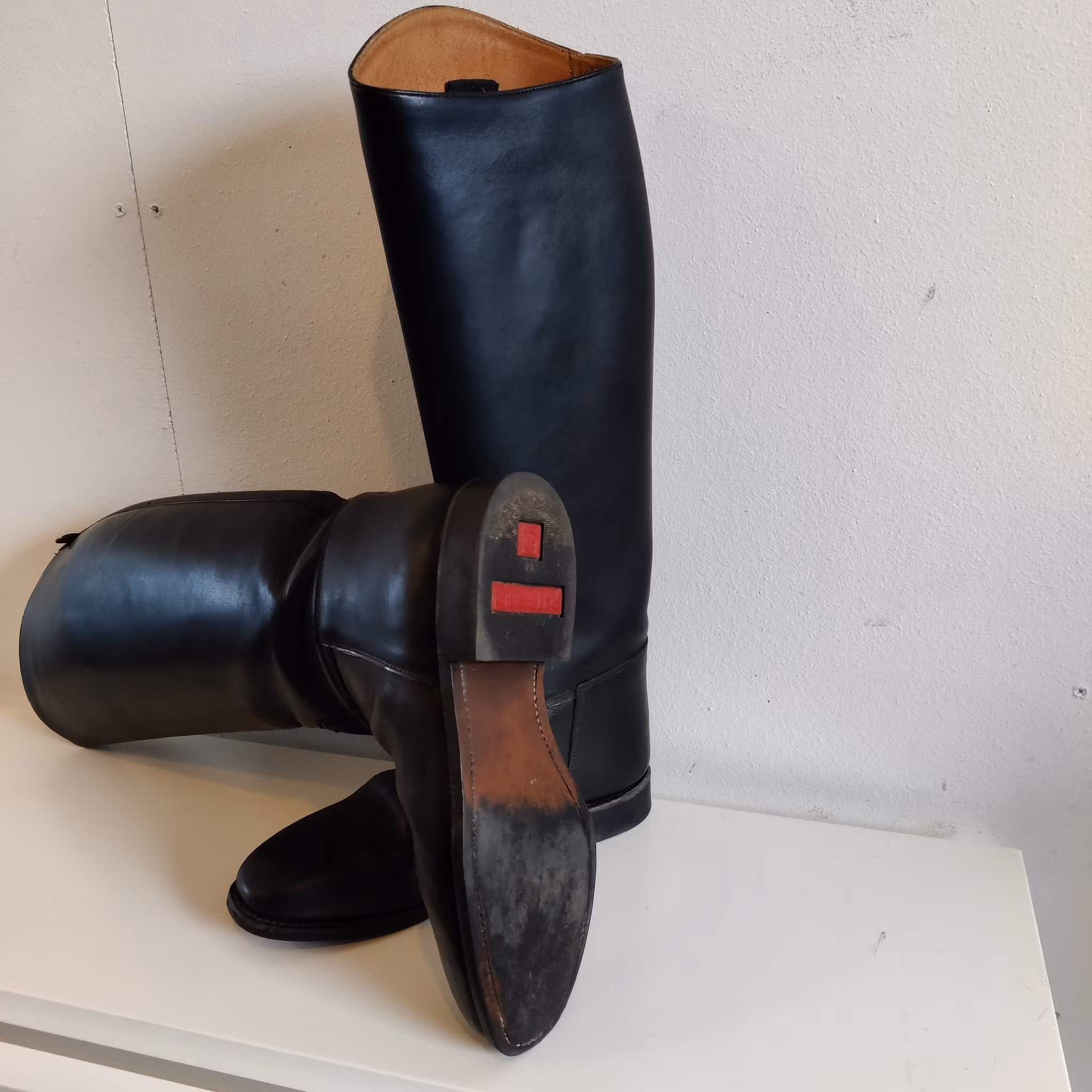 Läderridstövlar Cavallo  strl 6 1/2