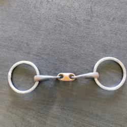 Tredelat sötmalmsbett m koppar 11 cm