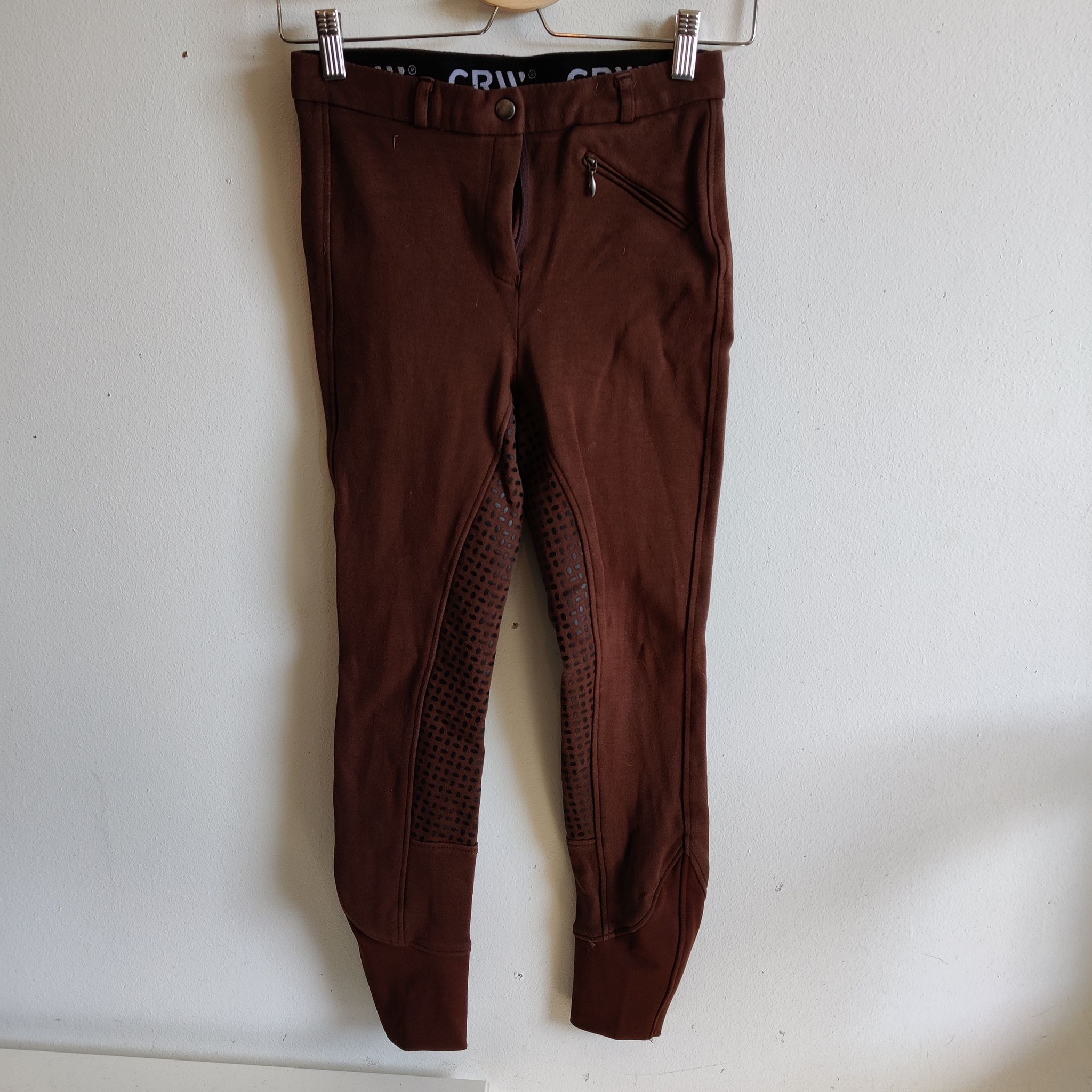 Bruna ridbyxor med helgrip  CRW 160 cl