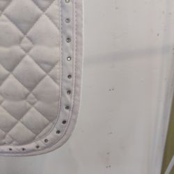Vitt schabrak med bling FULL