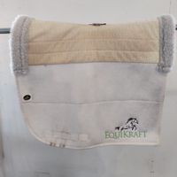 Vitt schabrak med ludd Ecogold/Equikraft FULL