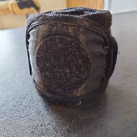 1 svart fleecelinda Eskadron