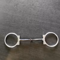Ledat bett med d-ringar 12.5 cm