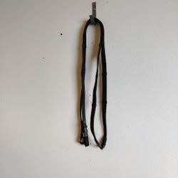 Svarta vävribbtygalr PONNY
