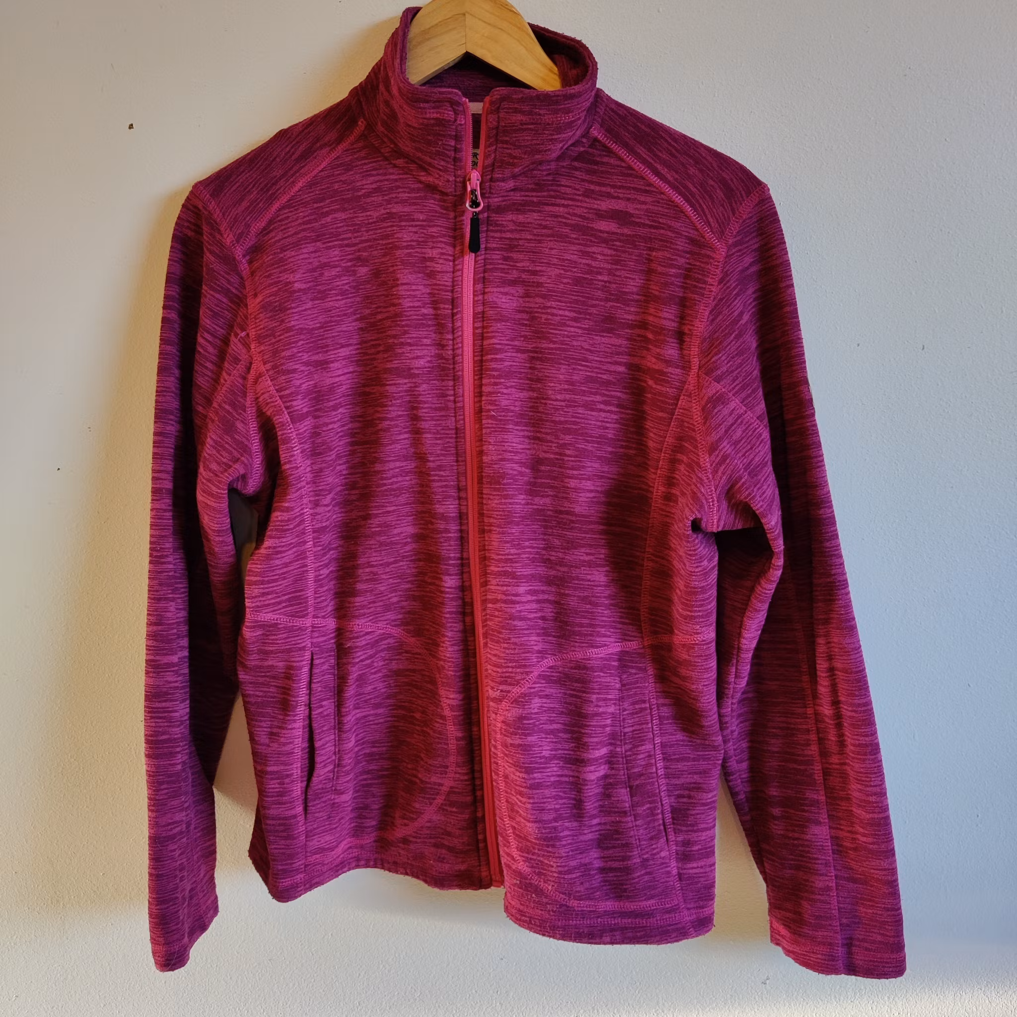 Rosa tunn fleecejacka MEDIUM Nordic Outdoor