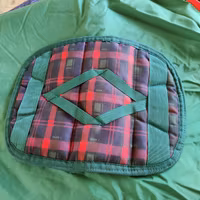 Rutig maglapp till täcken ca 35 x 50 cm Thermomaster