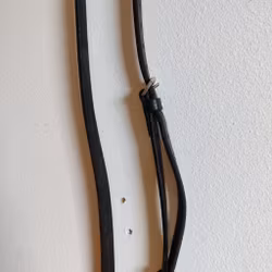 Svart nackrem till bridong FULL