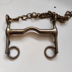 Kandarstång mässing 12.5 cm