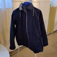 Blå regnjacka XXL Rosetti