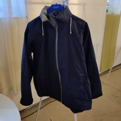 Blå regnjacka XXL Rosetti