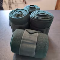 4 gröna fleecelindor HKM