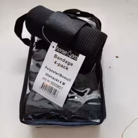 4 st svarta elastiska lindor Horse Pro