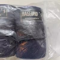 4 st blå elastiska lindor Haglunds