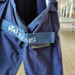 Blått svett-täcke 135 cm BUCAS POWER COOLER